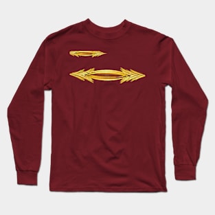 nice goldan arrows art Design. Long Sleeve T-Shirt